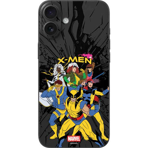 Marvel X-Men Group iPhone 16 Plus Skin